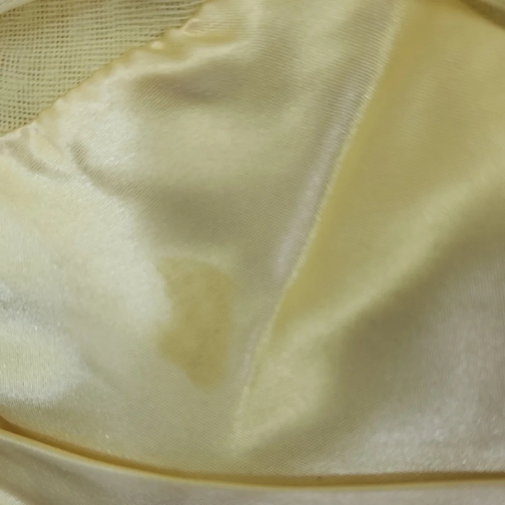 VTG 1950'S PROM Maxi Dress with Sheer Overlay Size M - Picture 6 of 6